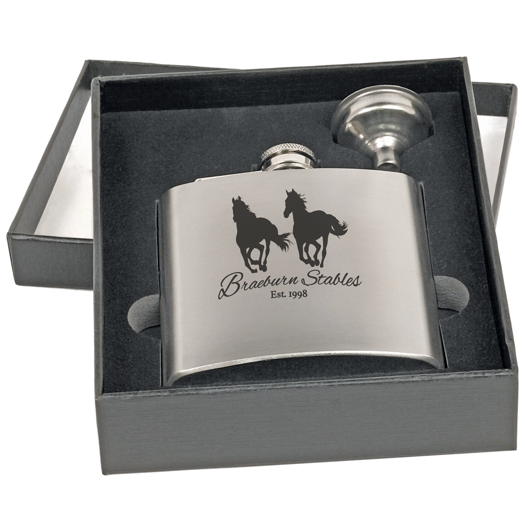 Engraved Flask Set - 2pc