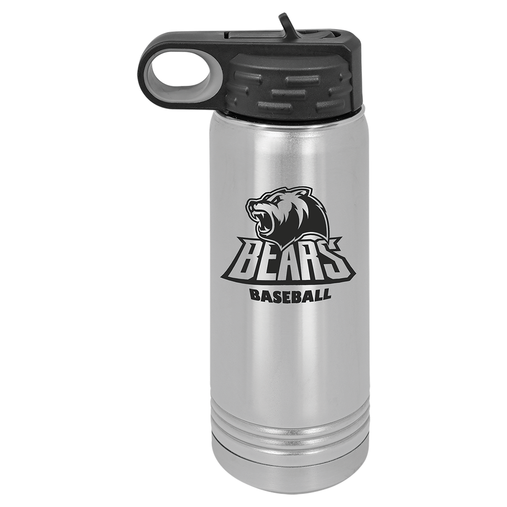 Personalized Polar Camel Water Bottle - 20oz