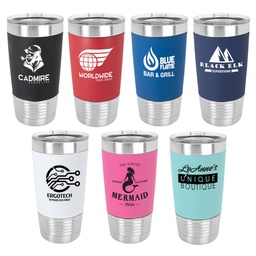 Personalized Polar Camel Silicon Grip Tumbler - 20oz