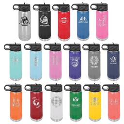 Personalized Polar Camel Water Bottle - 20oz